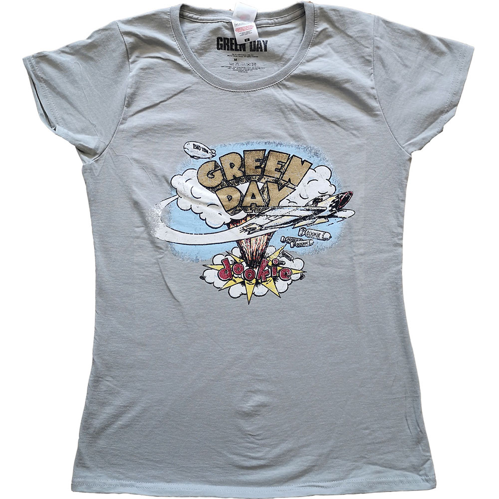 Green Day Ladies Tee: Vintage Dookie (XX-Large)