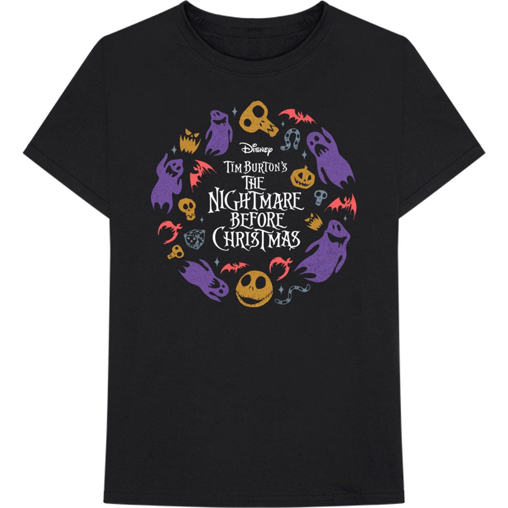 Disney Unisex T-Shirt: The Nightmare Before Christmas Character Flight (XX-Large)