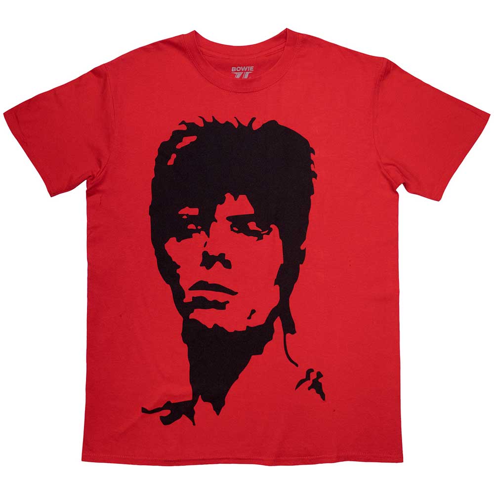 David Bowie Unisex T-Shirt: 1973 Monochrome (X-Large)