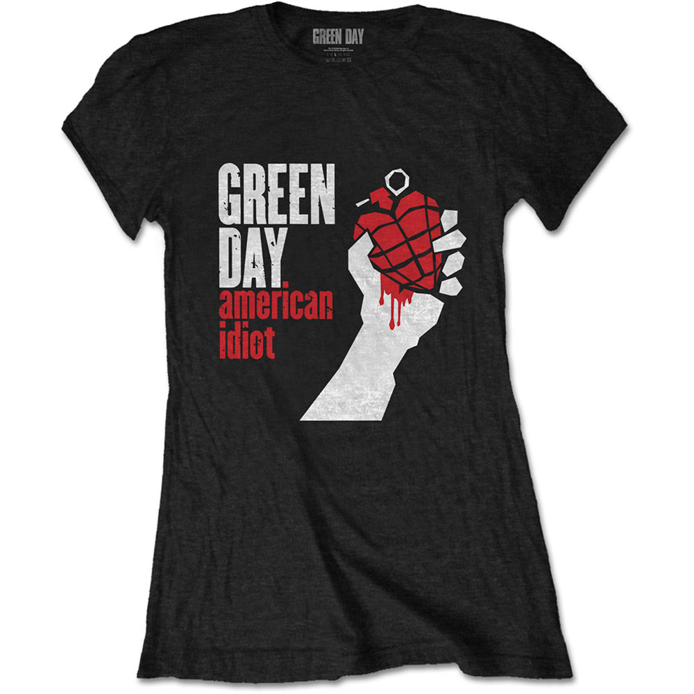 Green Day Ladies T-Shirt: American Idiot (XX-Large)