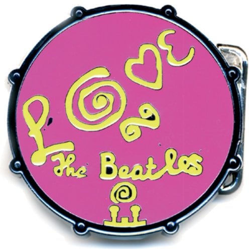 The Beatles Belt Buckle: Love Drum - 2