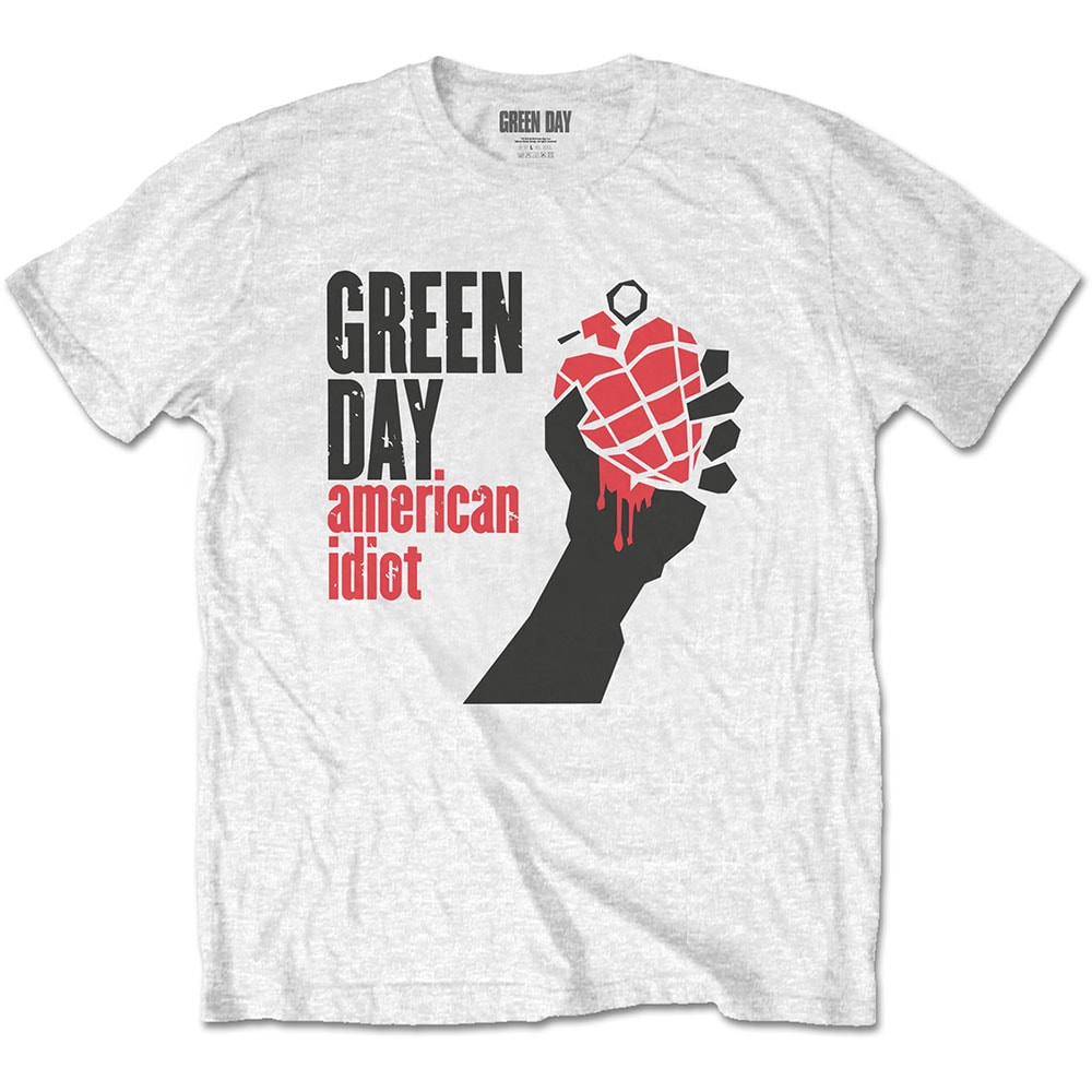 Green Day Unisex T-Shirt: American Idiot (Small)