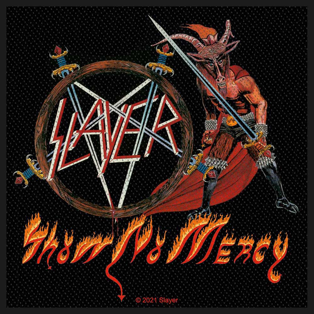 Slayer Standard Patch: Show No Mercy (Loose)