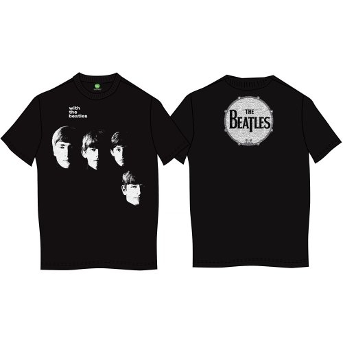 The Beatles Unisex T-Shirt: With The Beatles (Back Print) (Large)