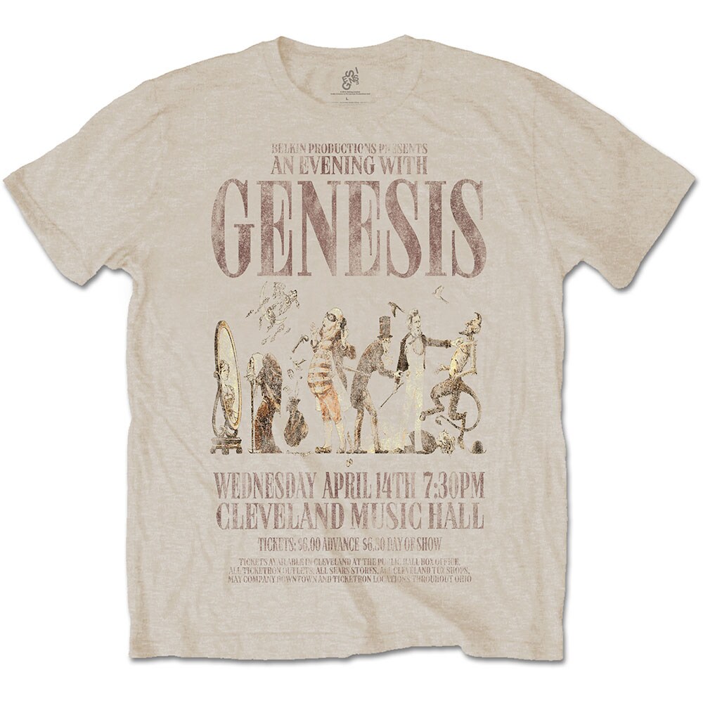 Genesis Unisex T-Shirt: An Evening With (Medium)