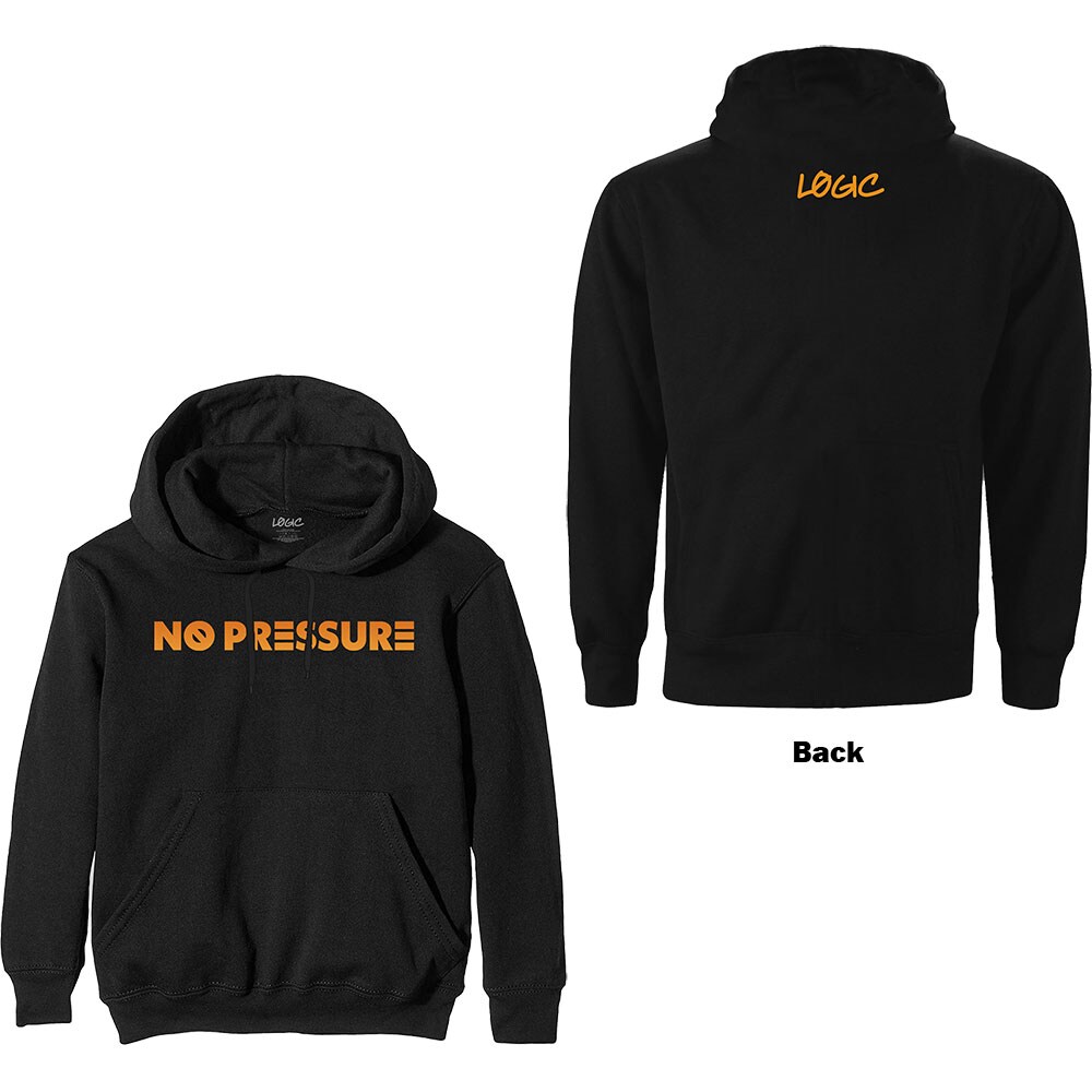 Logic Unisex Pullover Hoodie: No Pressure Gradient (Back Print) (XX-Large)