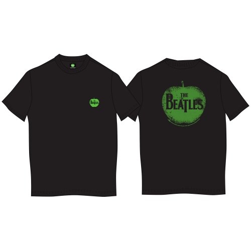 The Beatles Unisex T-Shirt: In Apple (Back Print) (Large)