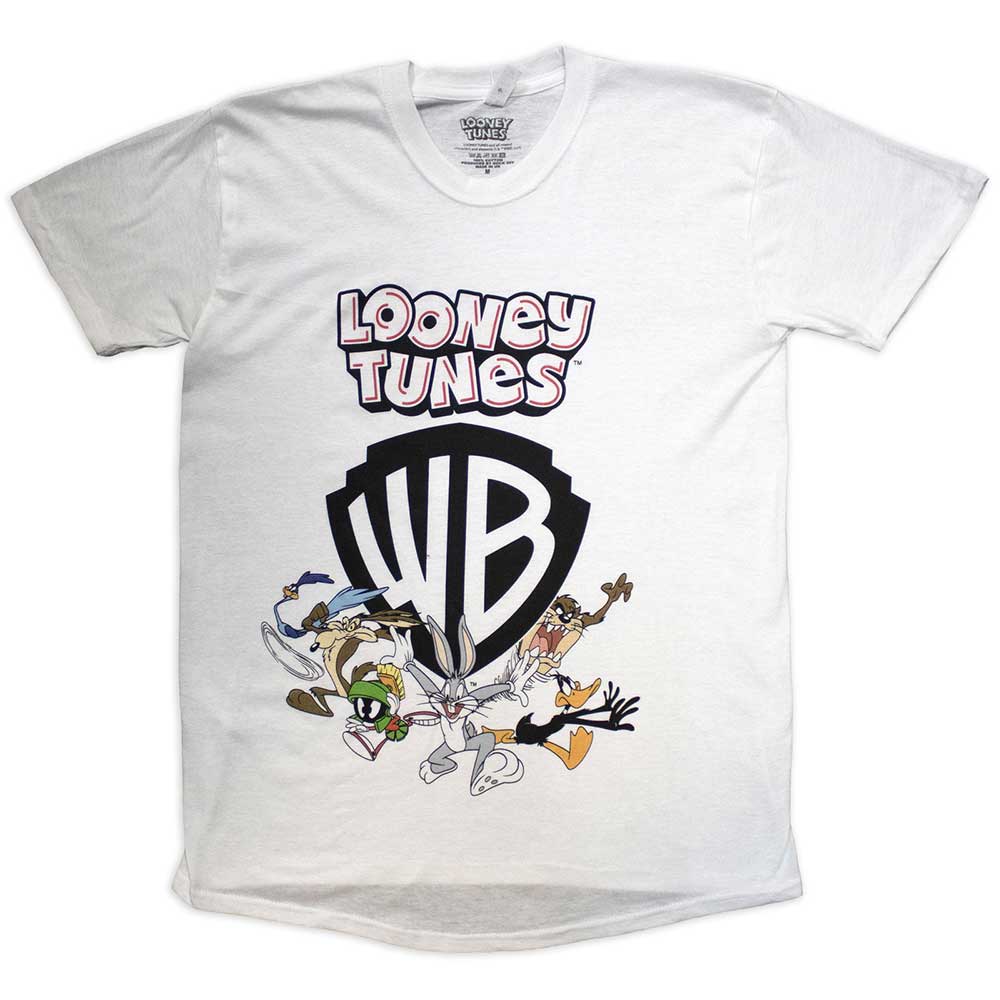 Looney Tunes Unisex T-Shirt: Warner Bros Shield (XX-Large)