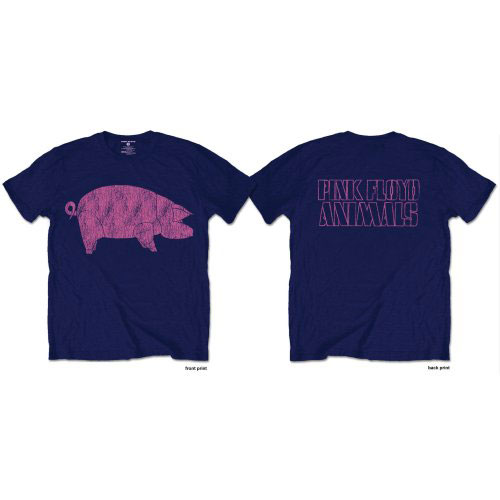 Pink Floyd Unisex T-Shirt: AWBDG (Back Print) (Large)