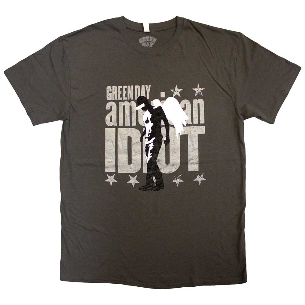 Green Day Unisex T-Shirt: Am Idiot Angel (XX-Large)