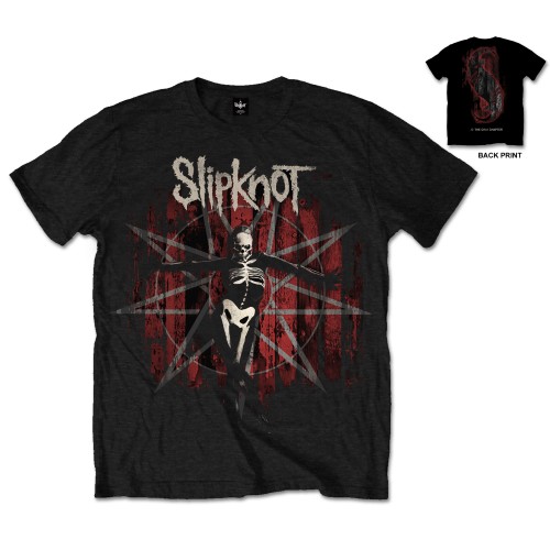 Slipknot Unisex T-Shirt: .5: The Gray Chapter (Back Print) (Large)