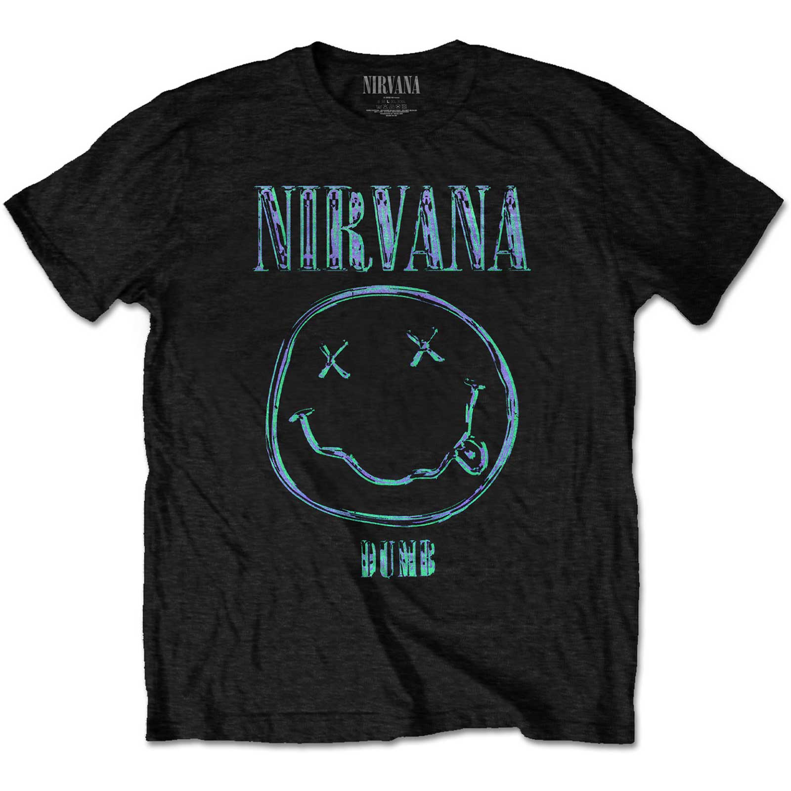 Nirvana Unisex T-Shirt: Dumb (Medium)