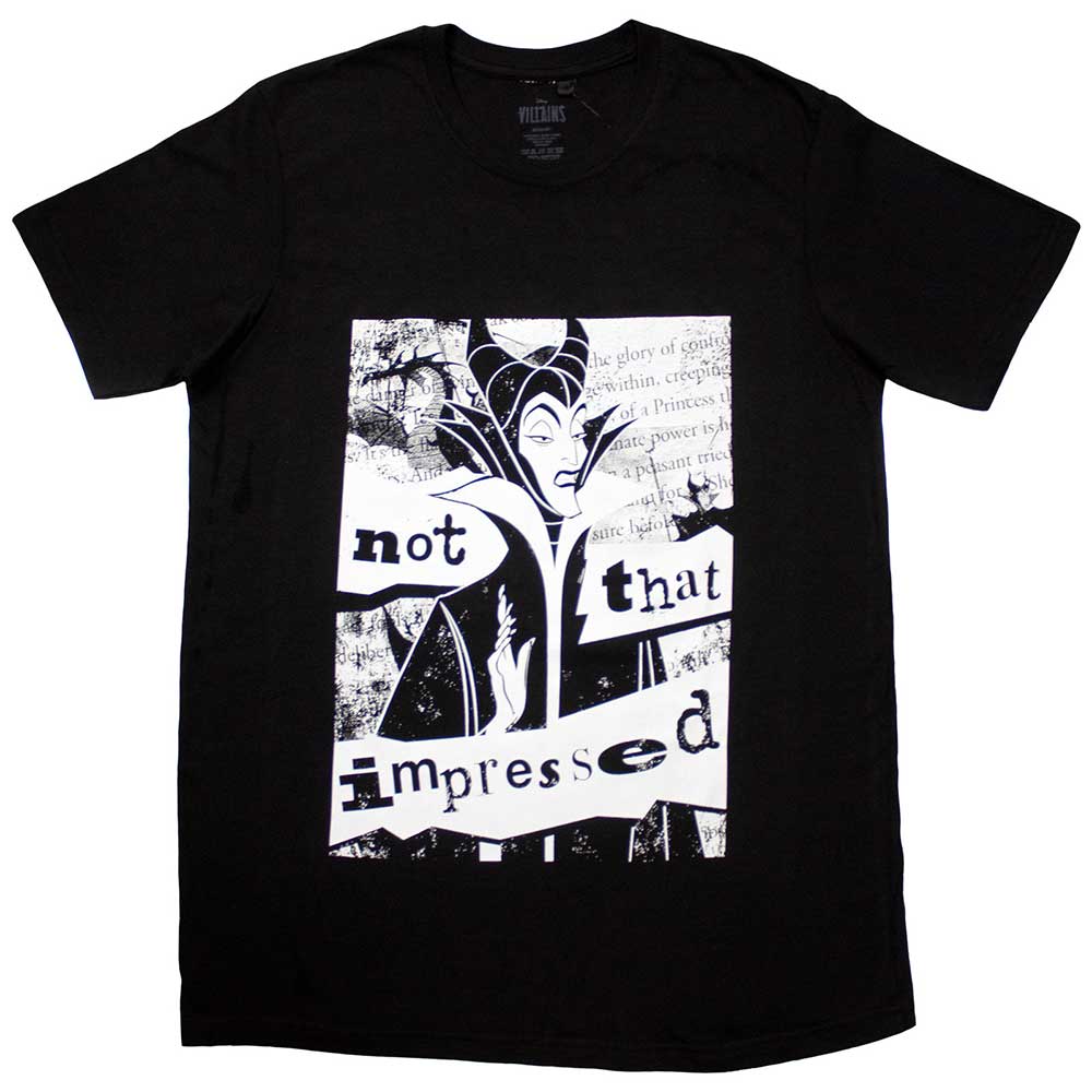 Sleeping Beauty Unisex T-Shirt: Maleficent Not That Impressed (XX-Large)
