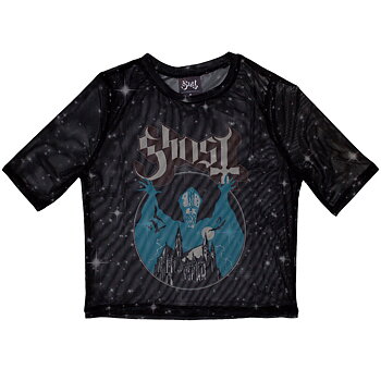 Ghost Ladies Crop Top: Opus (Mesh) (Large)