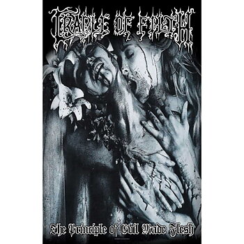 Cradle Of Filth Textile Poster: Principle Of Evil Made Flesh