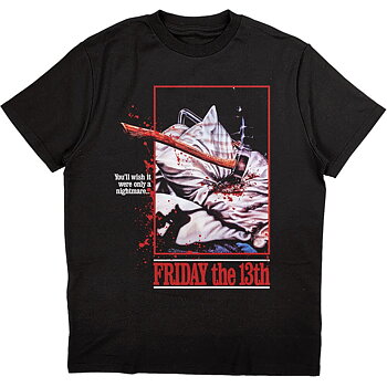 Warner Bros Unisex T-Shirt: Friday 13th Only A Nightmare (Large)