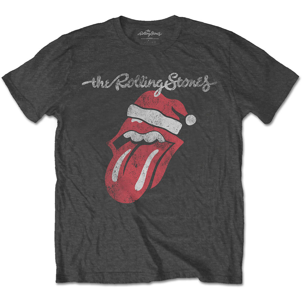 The Rolling Stones Unisex T-Shirt: Santa Lick (XX-Large)