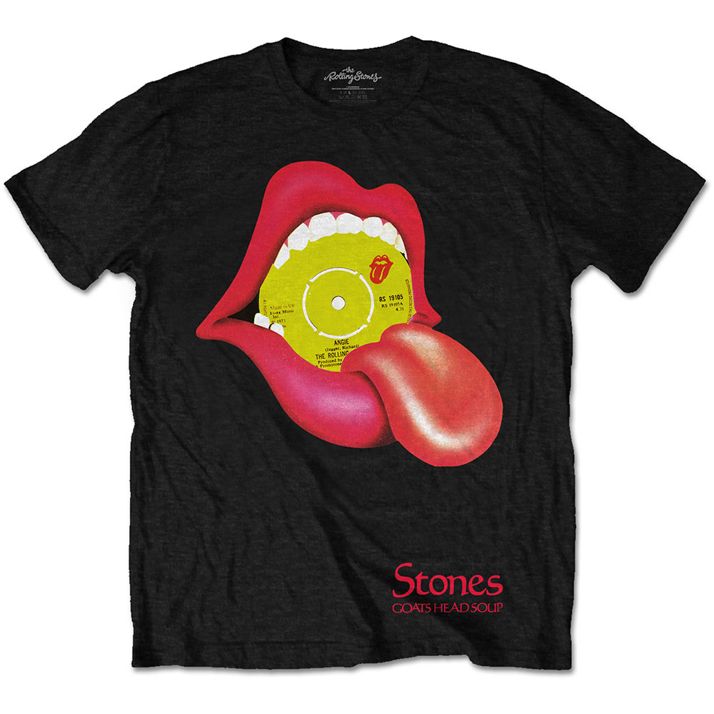 The Rolling Stones Unisex T-Shirt: Angie - Goats Head Soup (Medium)