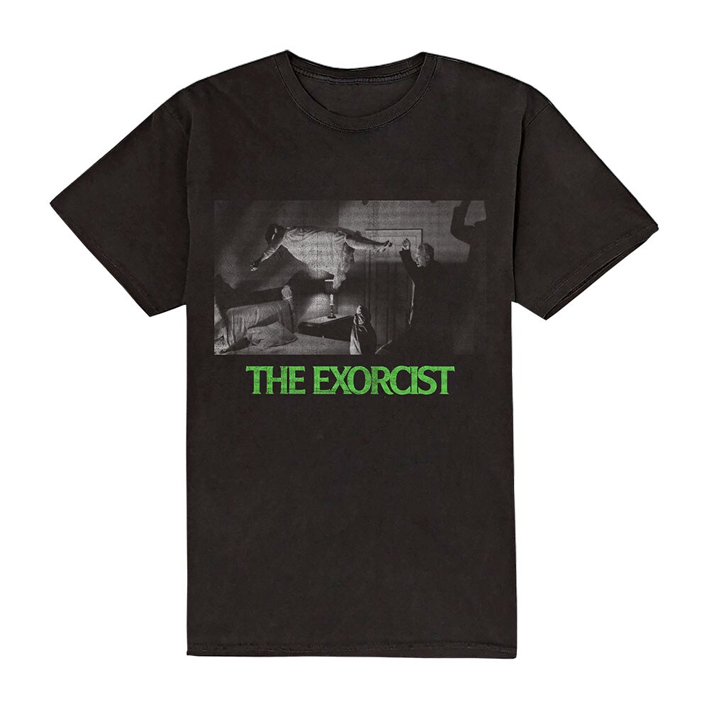 Warner Bros Unisex T-Shirt: Exorcist Graphic Logo (Small)