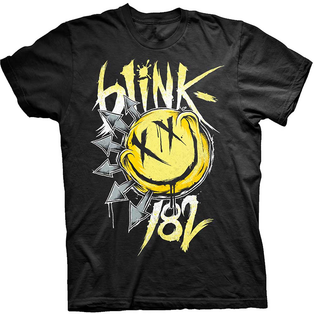 Blink-182 Unisex T-Shirt: Big Smile (Large)