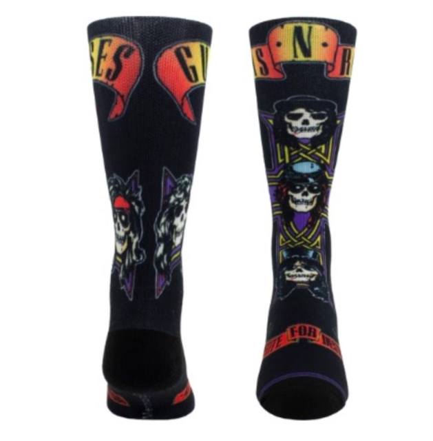 Guns N' Roses Appetite Cross Socks - Dye Sublimation (size 39-46)