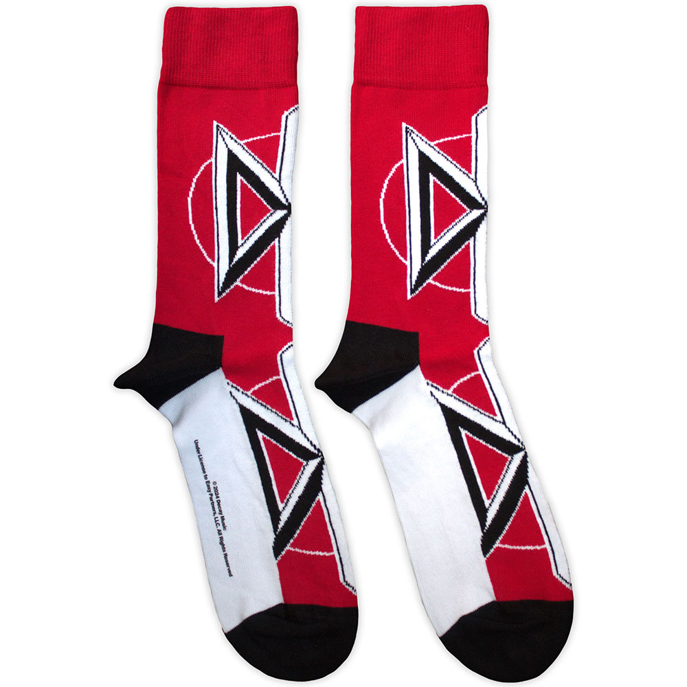 Dead Kennedys Unisex Ankle Socks: Logo (Red) (Size 40-45)