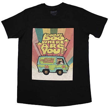 Scooby Doo Unisex T-Shirt: Where Are You? (Large)