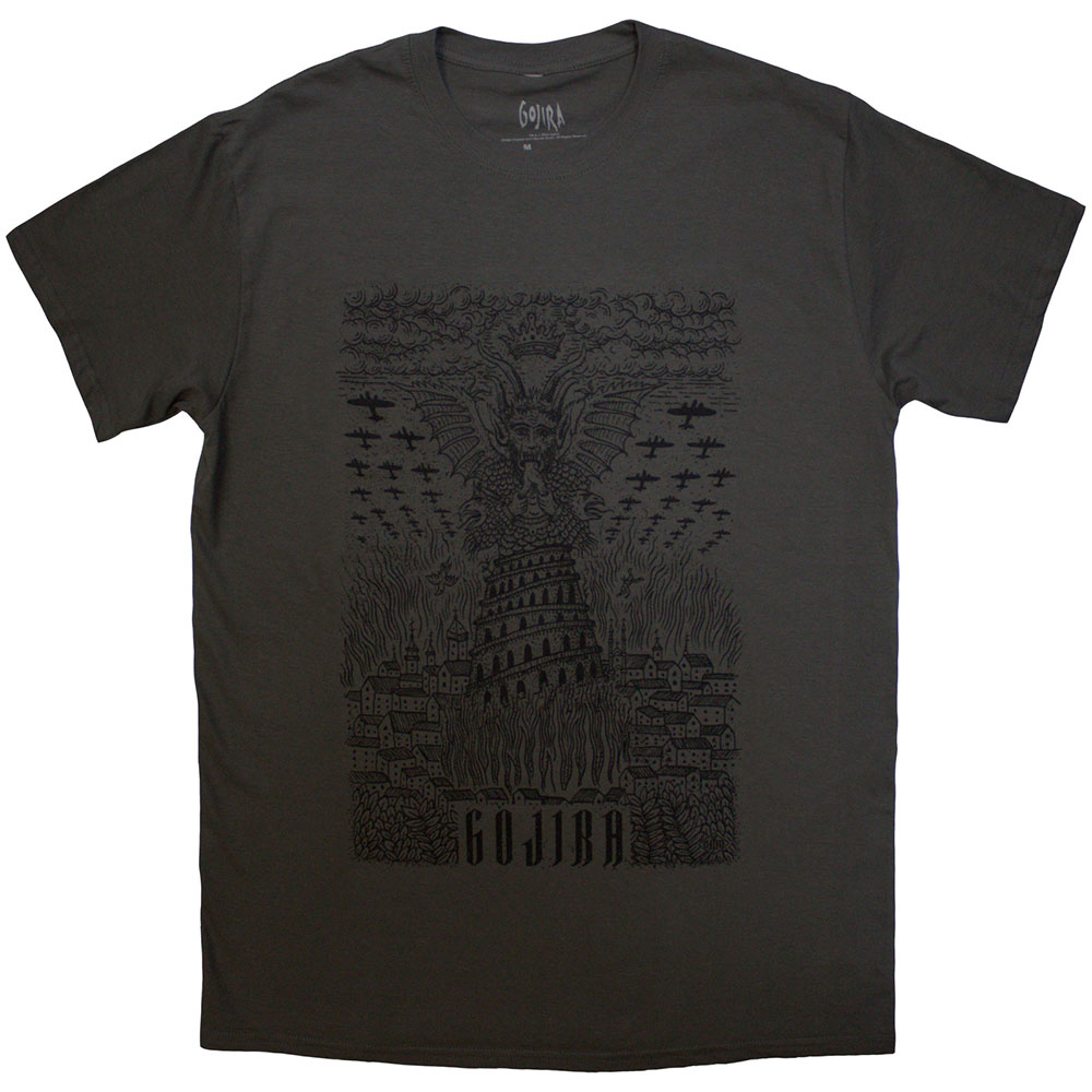 Gojira Unisex T-Shirt: Demon Village (X-Large)