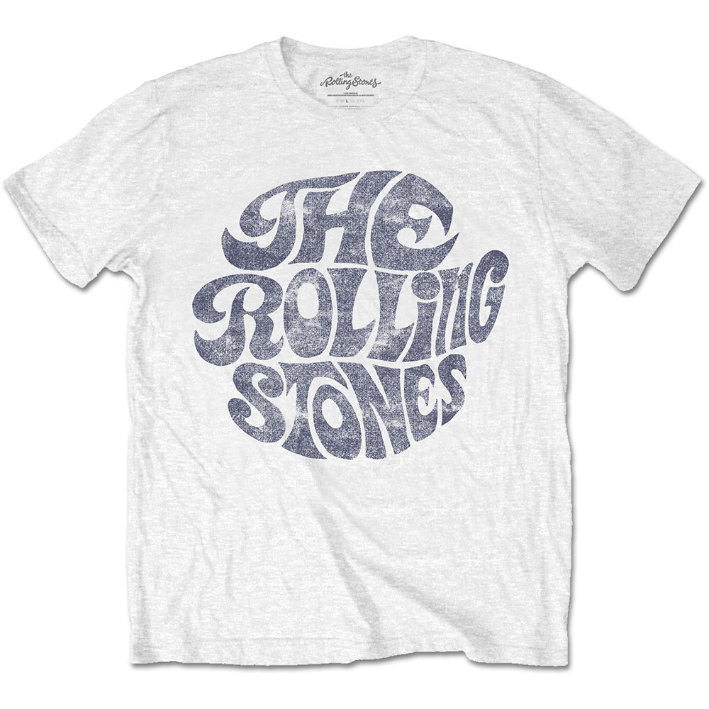 The Rolling Stones Unisex T-Shirt: Vintage 70s Logo (Medium)