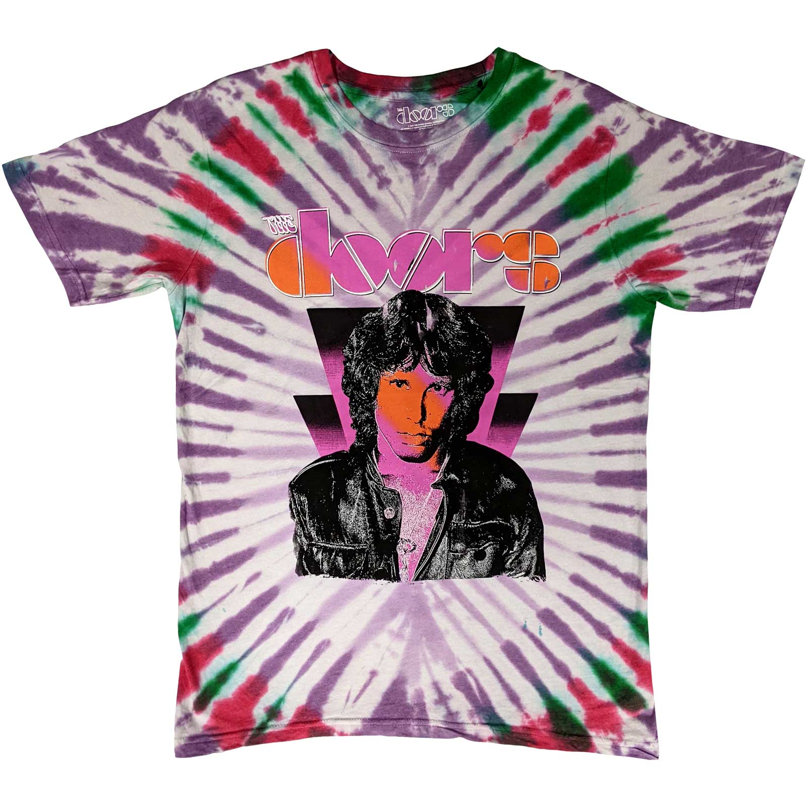 The Doors Unisex T-Shirt: Jim Beams (Wash Collection) (X-Large)