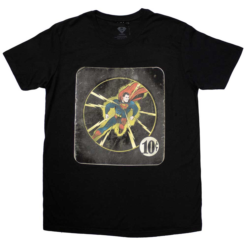 DC Comics Unisex T-Shirt: Superman 10c (Medium)