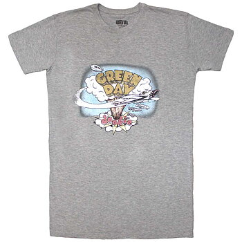 Green Day Ladies T-Shirt Dress: Vintage Dookie (X-Small)