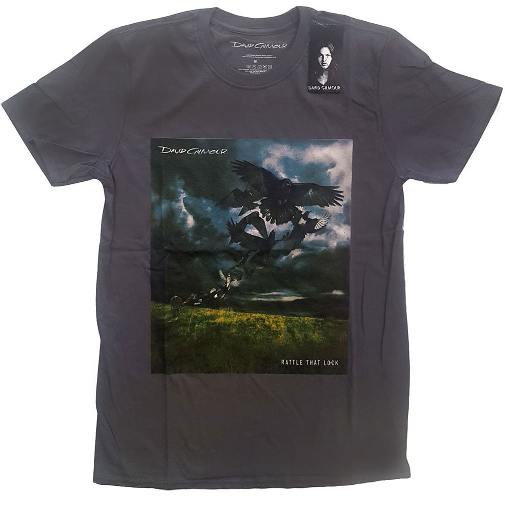 David Gilmour Unisex T-Shirt: Rattle That Lock (Large)