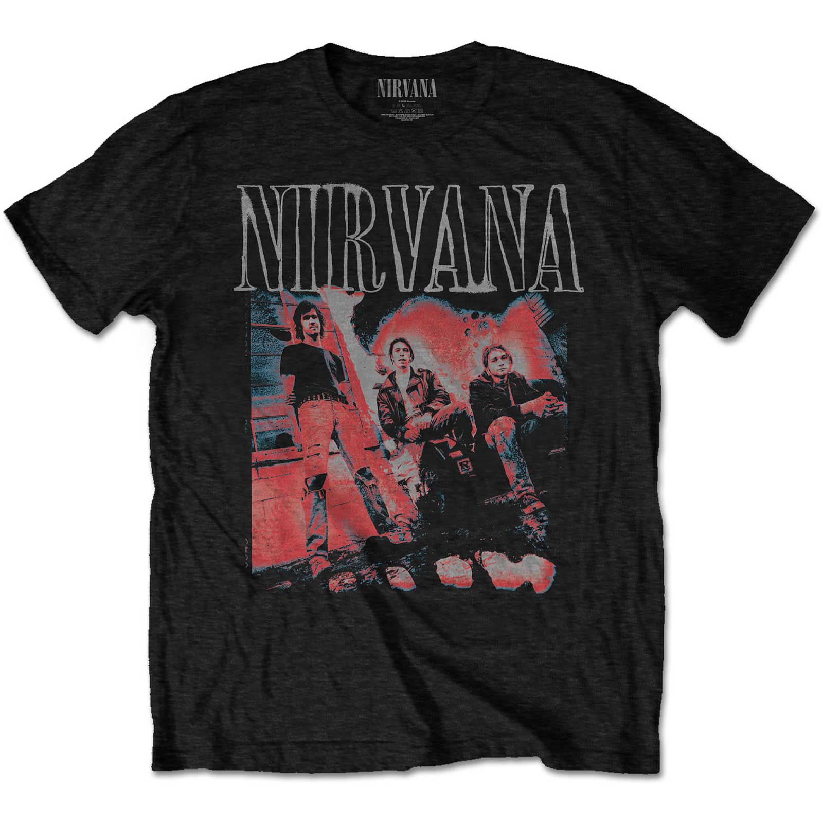 Nirvana Unisex T-Shirt: Kris Standing (X-Large)