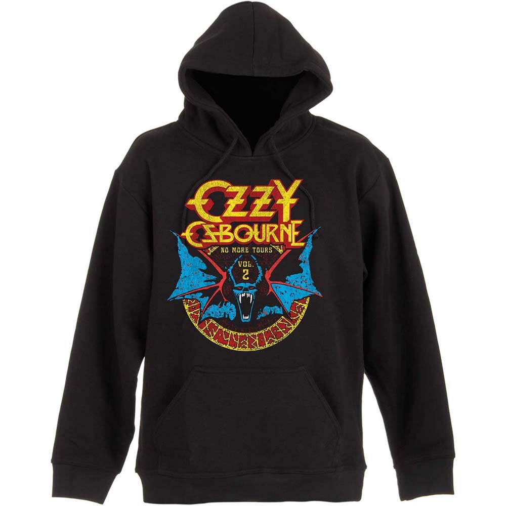 Ozzy Osbourne Unisex Pullover Hoodie: Bat Circle (X-Large)