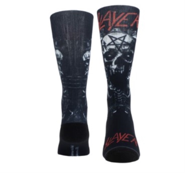 Slayer Thrash Skull Socks - Dye Sublimation (size 39-46)