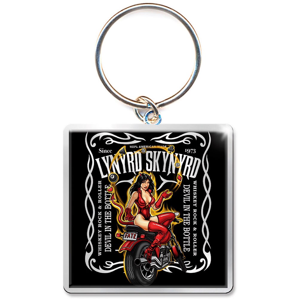 Lynyrd Skynyrd Keychain: Devil In The Bottle (Photo-print)