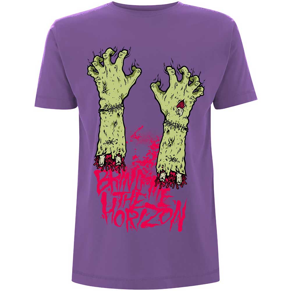 Bring Me The Horizon Unisex T-Shirt: Zombie Hands (XX-Large)