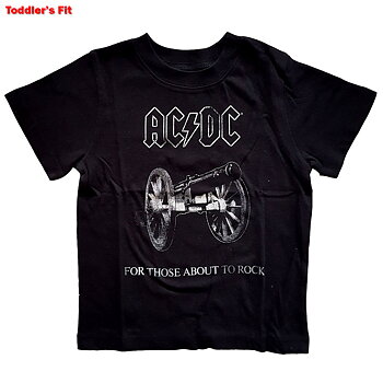 AC/DC Kids Toddler T-Shirt: About to Rock (3 Years)