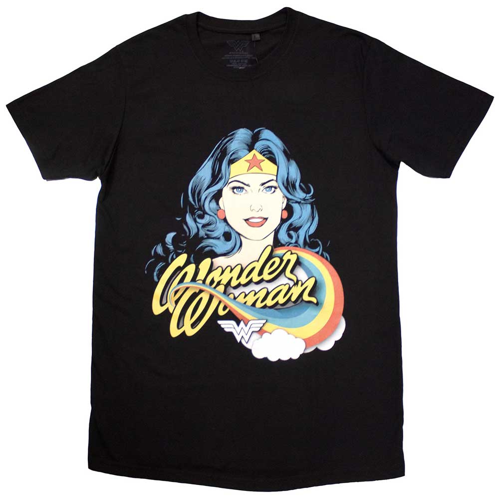 DC Comics Unisex T-Shirt: Wonder Woman Rainbow (XX-Large)