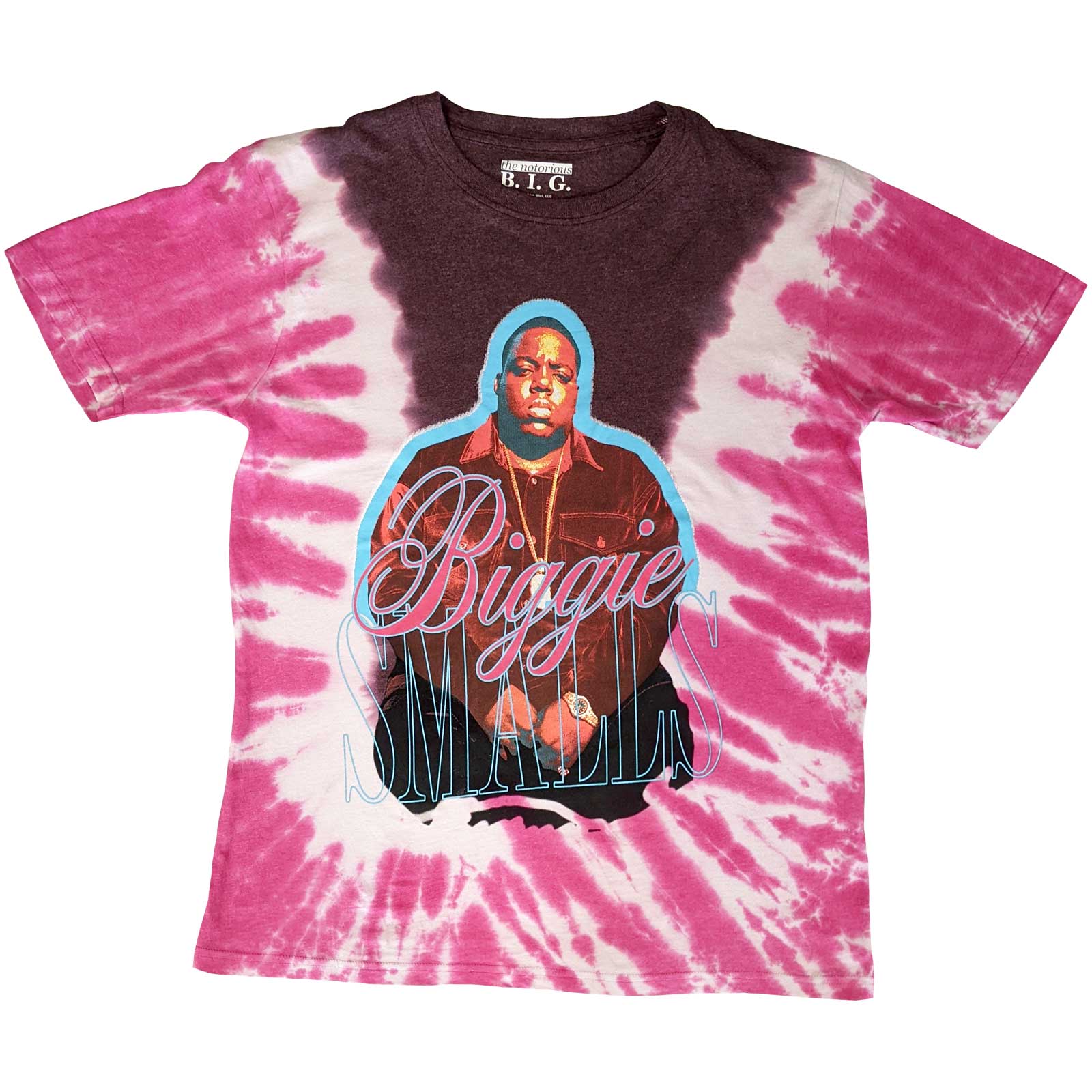 Biggie Smalls Unisex T-Shirt: Neon Glow (Wash Collection) (XX-Large)