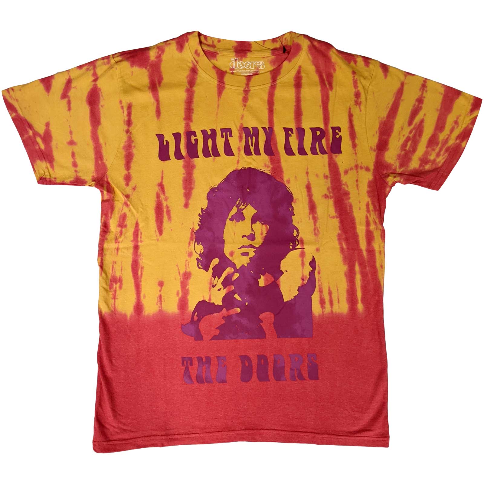 The Doors Unisex T-Shirt: Light My Fire (Wash Collection) (XX-Large)