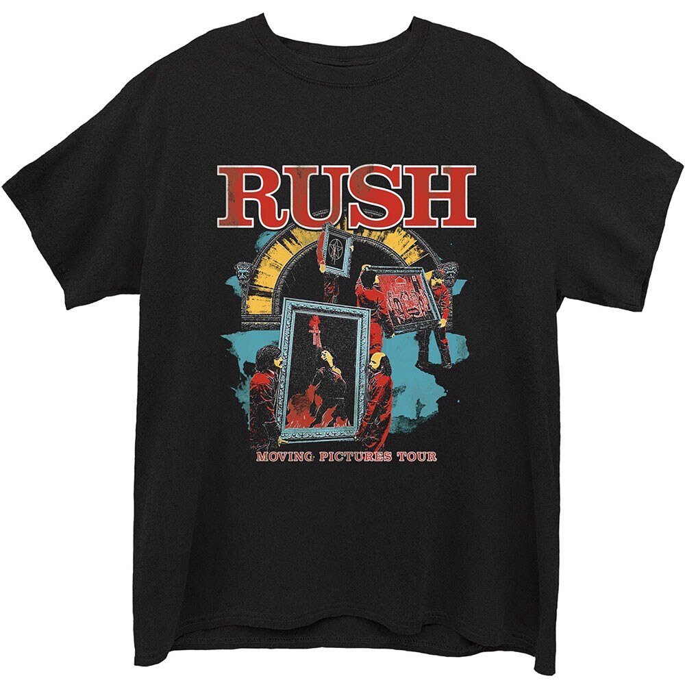 Rush Unisex T-Shirt: Moving Pictures (Small)