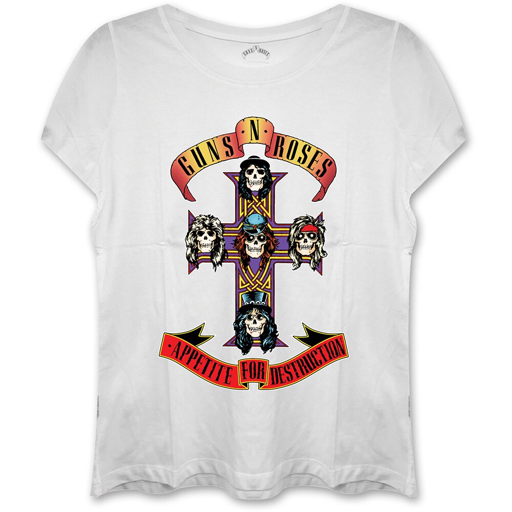 Guns N' Roses Ladies T-Shirt: Appetite (Skinny Fit) (Small)