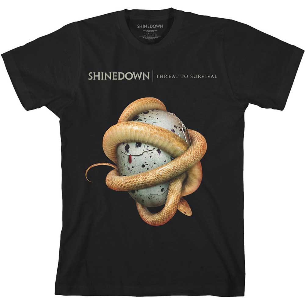 Shinedown Unisex T-Shirt: Clean Threat (Small)
