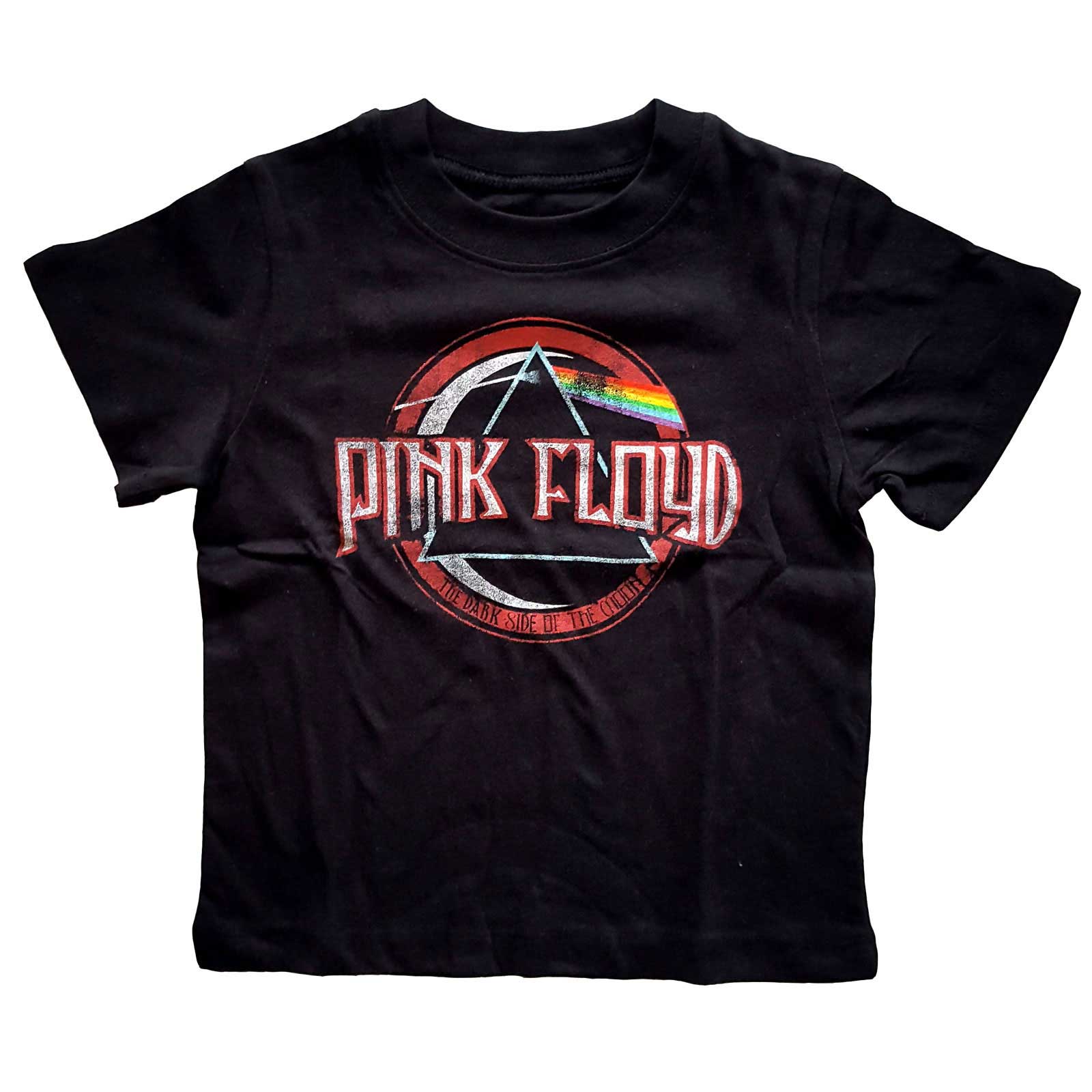 Pink Floyd Kids Toddler T-Shirt: Vintage Dark Side of the Moon Seal (18 Months) - 2