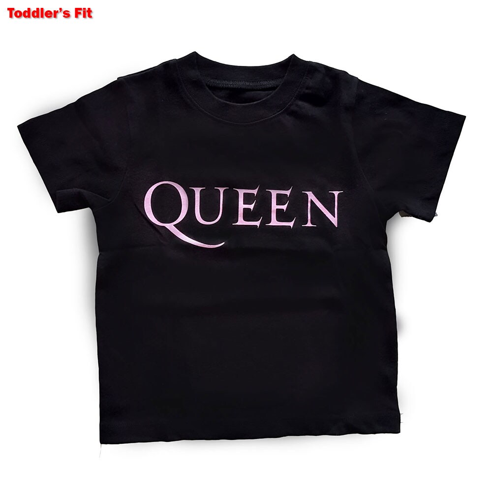 Queen Kids Toddler T-Shirt: Pink Logo (5 Years)