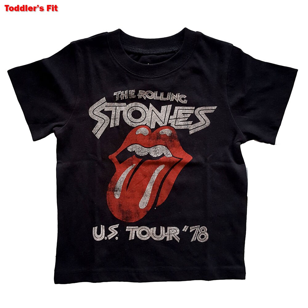 The Rolling Stones Kids Toddler T-Shirt: US Tour '78 (4 Years)