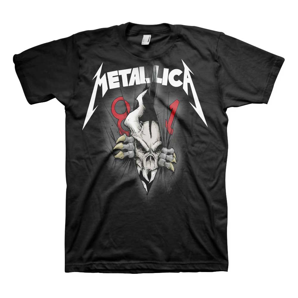 Metallica Unisex T-Shirt: 40th Anniversary Ripper (XX-Large)