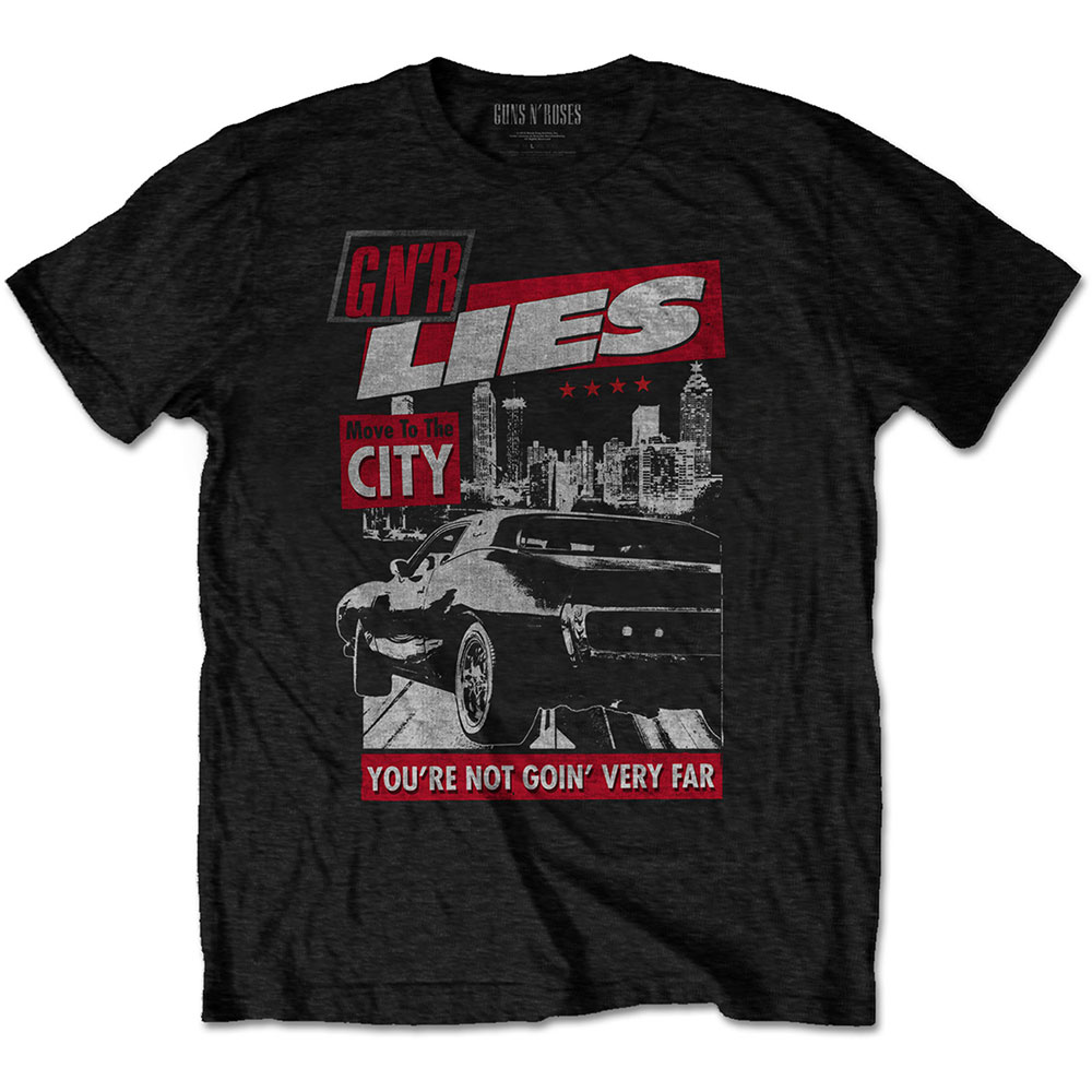 Guns N' Roses Unisex T-Shirt: Move to the City (XX-Large)